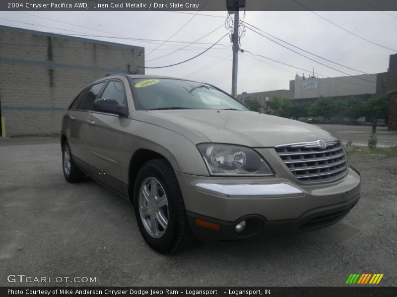 Linen Gold Metallic / Dark Slate Gray 2004 Chrysler Pacifica AWD