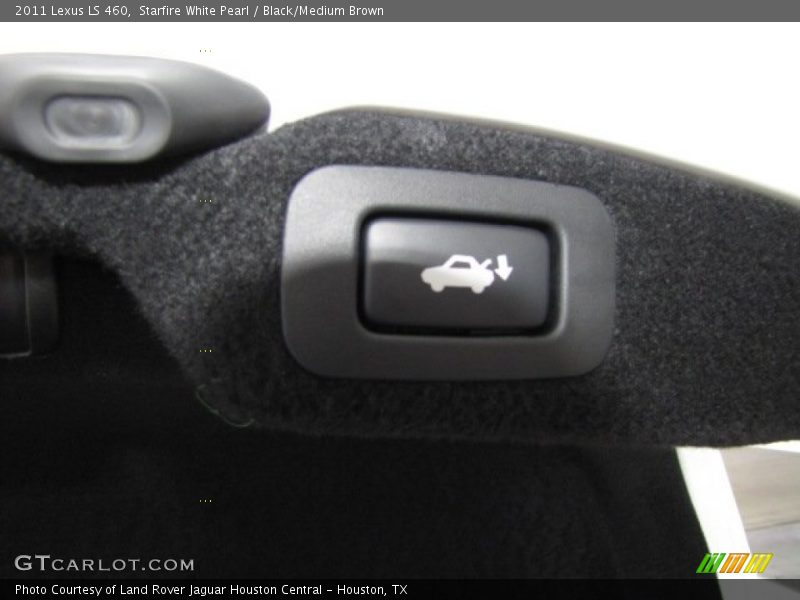 Starfire White Pearl / Black/Medium Brown 2011 Lexus LS 460