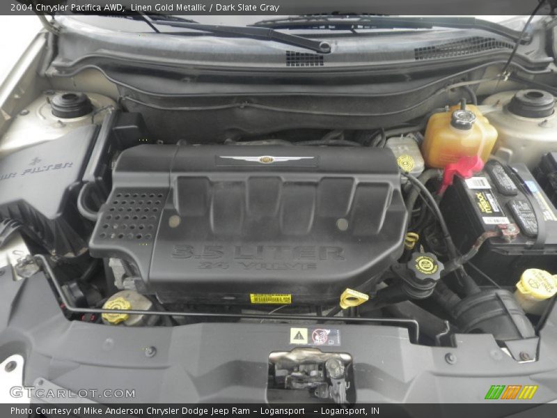 Linen Gold Metallic / Dark Slate Gray 2004 Chrysler Pacifica AWD