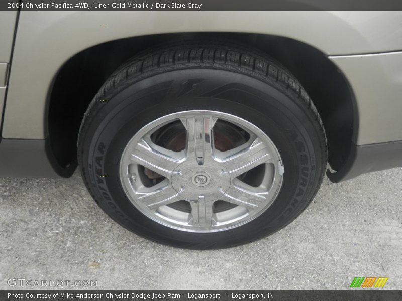 Linen Gold Metallic / Dark Slate Gray 2004 Chrysler Pacifica AWD