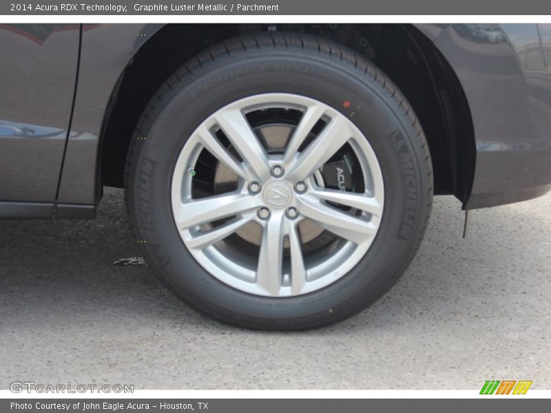 Graphite Luster Metallic / Parchment 2014 Acura RDX Technology