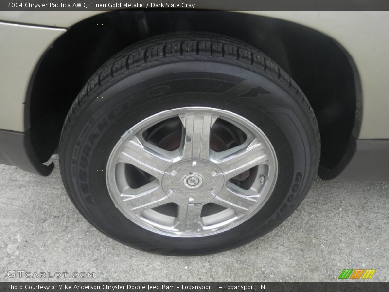 Linen Gold Metallic / Dark Slate Gray 2004 Chrysler Pacifica AWD