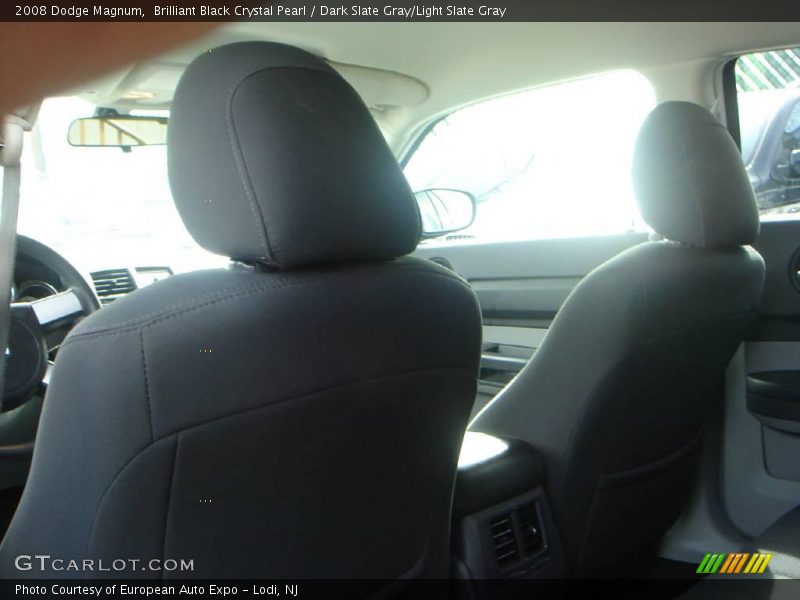 Brilliant Black Crystal Pearl / Dark Slate Gray/Light Slate Gray 2008 Dodge Magnum