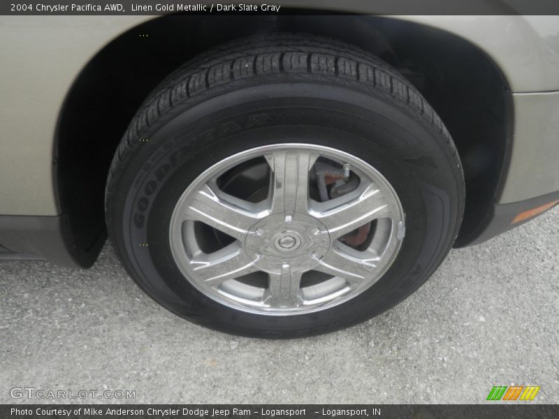 Linen Gold Metallic / Dark Slate Gray 2004 Chrysler Pacifica AWD