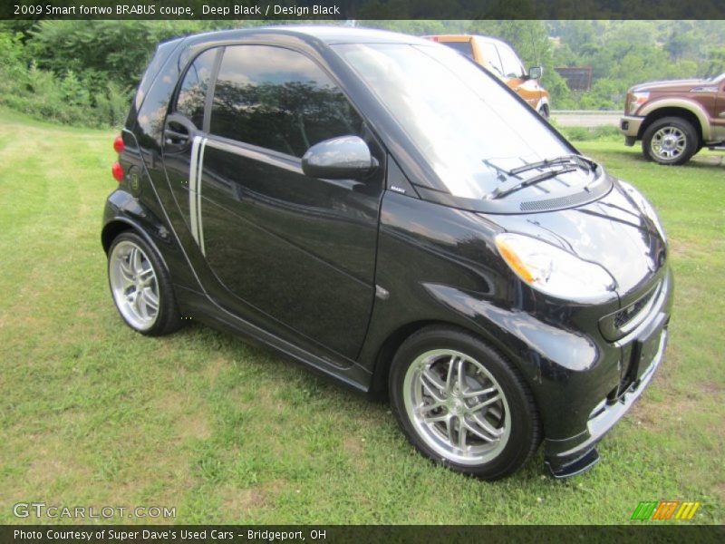 Front 3/4 View of 2009 fortwo BRABUS coupe