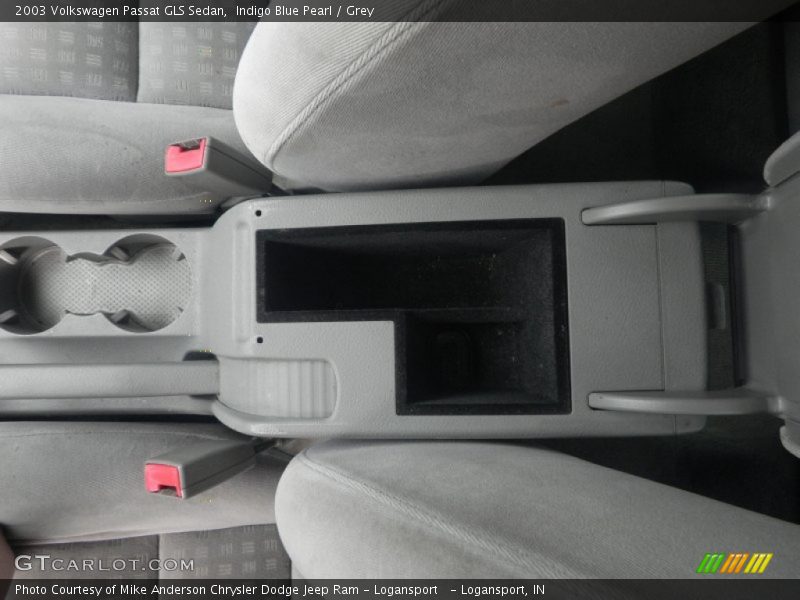 Indigo Blue Pearl / Grey 2003 Volkswagen Passat GLS Sedan