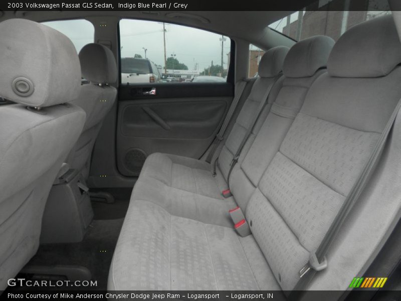 Indigo Blue Pearl / Grey 2003 Volkswagen Passat GLS Sedan