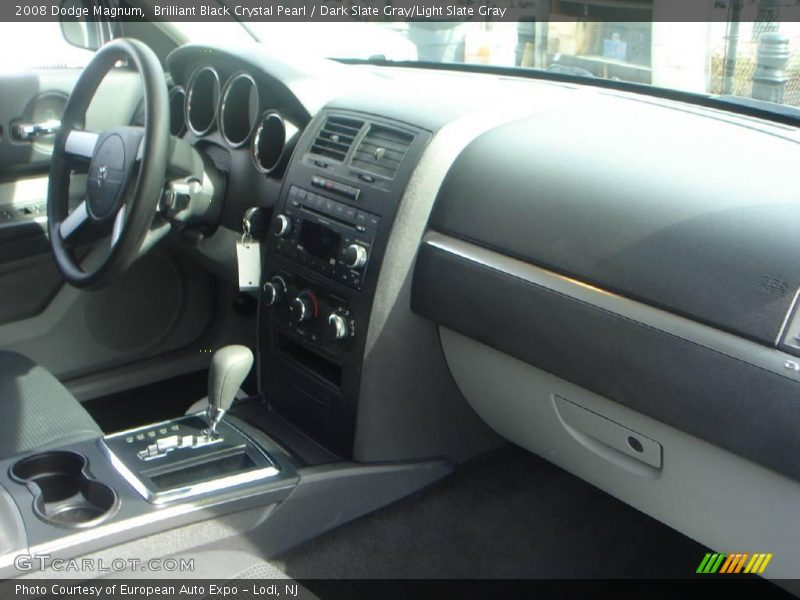 Brilliant Black Crystal Pearl / Dark Slate Gray/Light Slate Gray 2008 Dodge Magnum