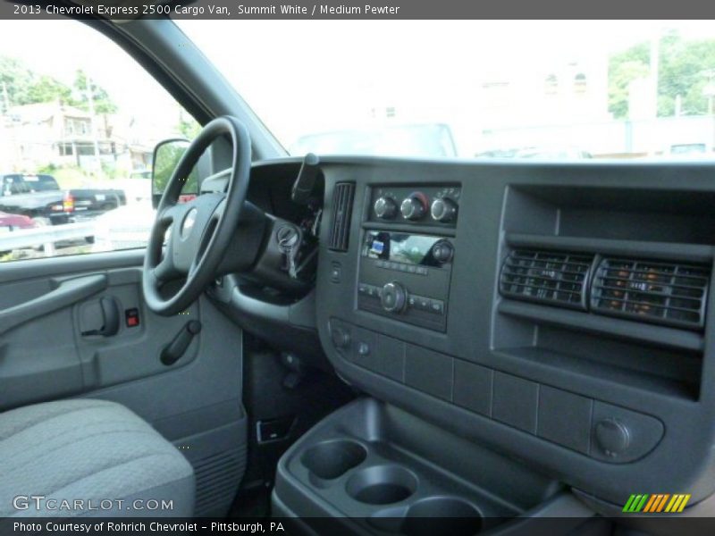 Summit White / Medium Pewter 2013 Chevrolet Express 2500 Cargo Van