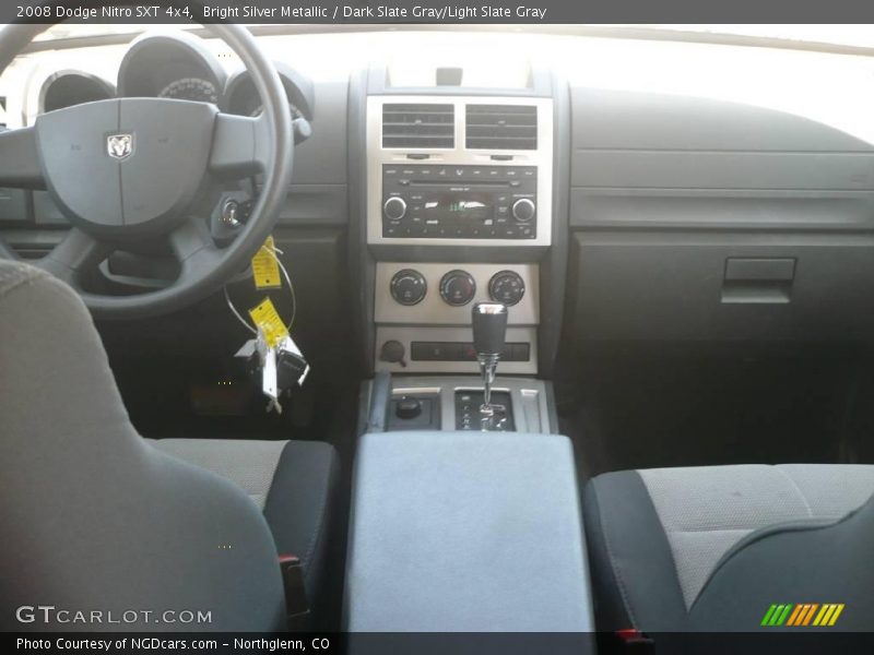 Bright Silver Metallic / Dark Slate Gray/Light Slate Gray 2008 Dodge Nitro SXT 4x4