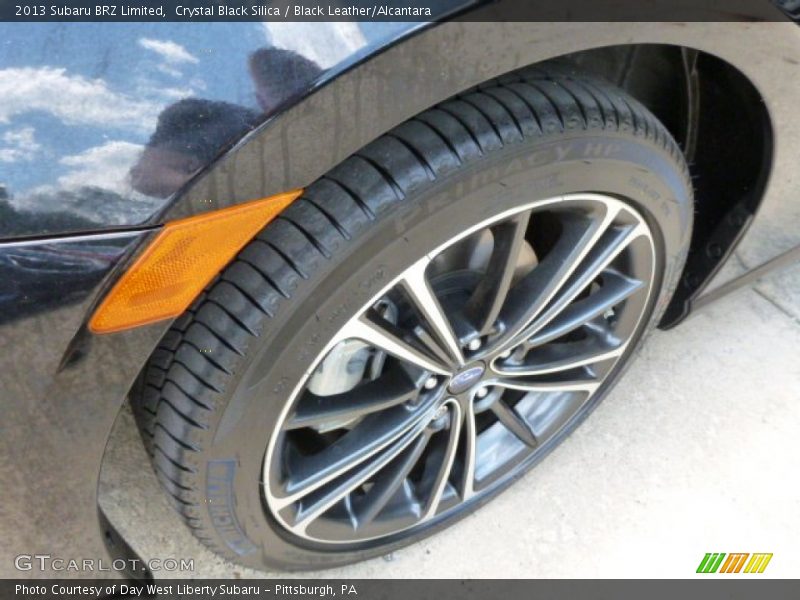 Crystal Black Silica / Black Leather/Alcantara 2013 Subaru BRZ Limited
