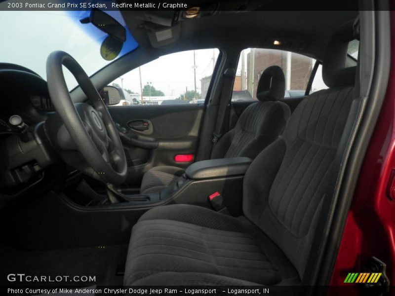 Redfire Metallic / Graphite 2003 Pontiac Grand Prix SE Sedan