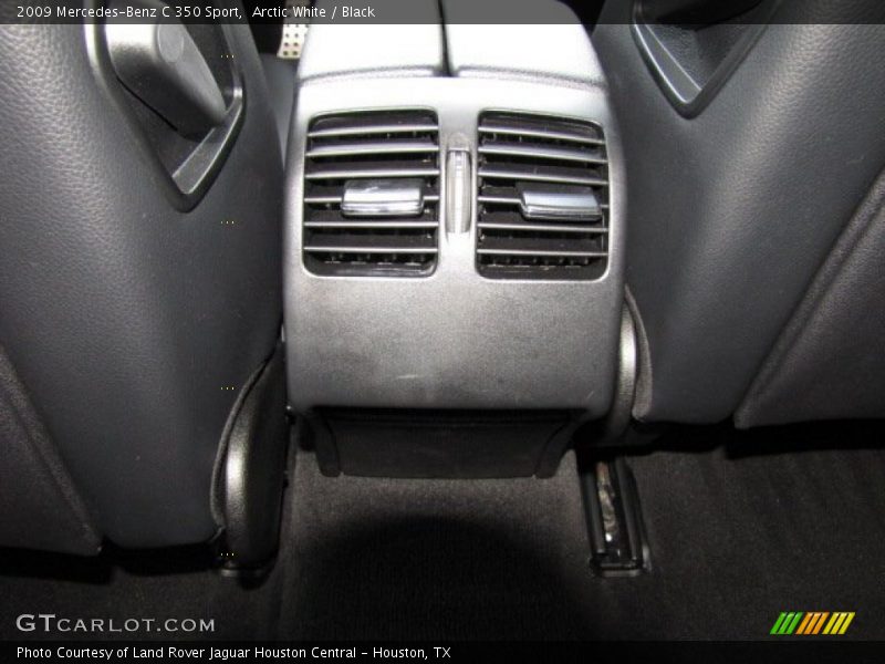 Arctic White / Black 2009 Mercedes-Benz C 350 Sport