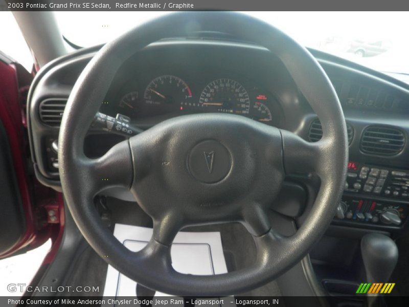 Redfire Metallic / Graphite 2003 Pontiac Grand Prix SE Sedan