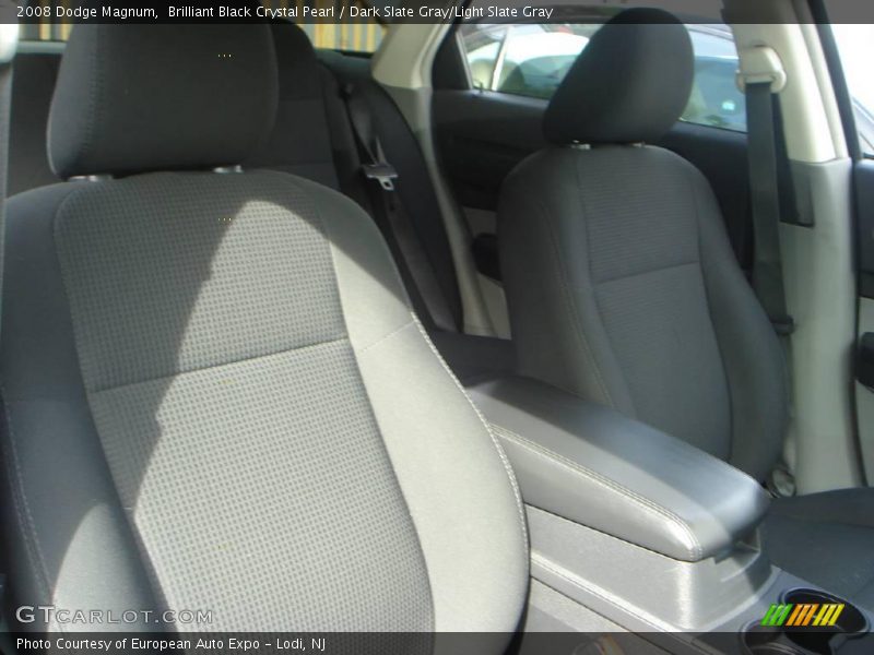 Brilliant Black Crystal Pearl / Dark Slate Gray/Light Slate Gray 2008 Dodge Magnum