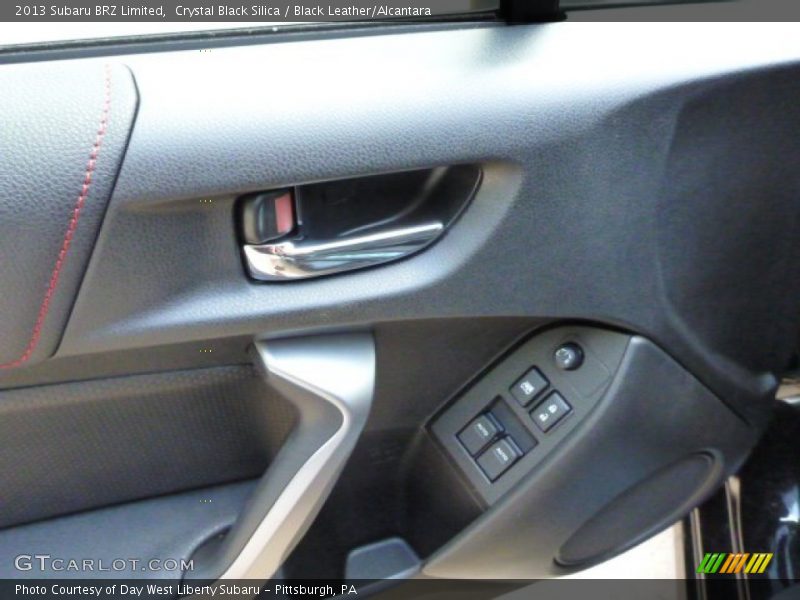 Crystal Black Silica / Black Leather/Alcantara 2013 Subaru BRZ Limited