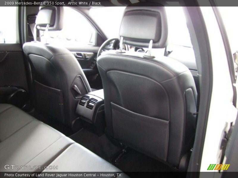 Arctic White / Black 2009 Mercedes-Benz C 350 Sport