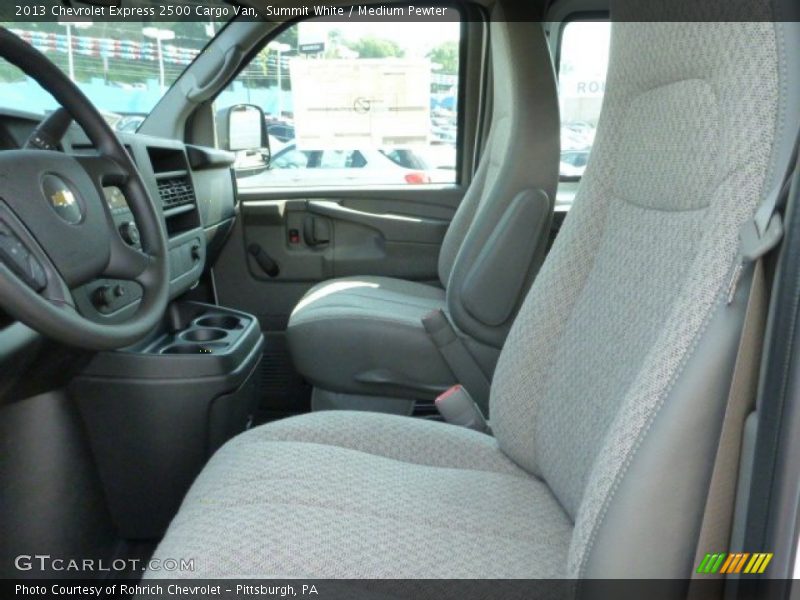 Summit White / Medium Pewter 2013 Chevrolet Express 2500 Cargo Van