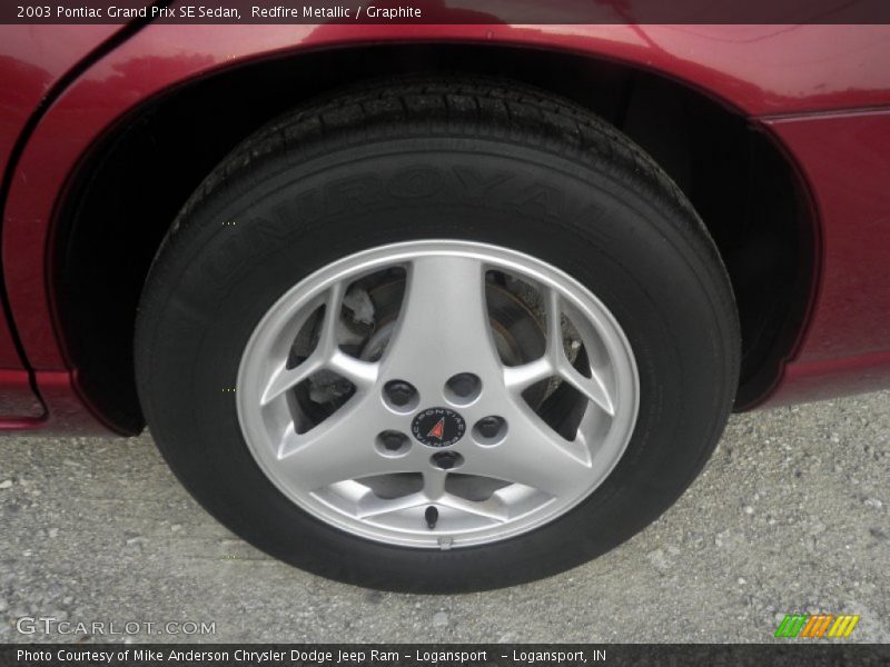 Redfire Metallic / Graphite 2003 Pontiac Grand Prix SE Sedan