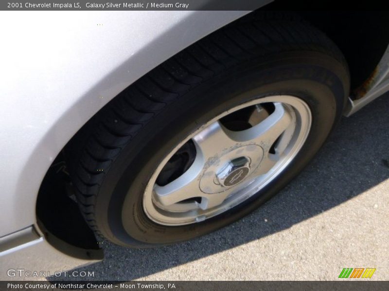 Galaxy Silver Metallic / Medium Gray 2001 Chevrolet Impala LS