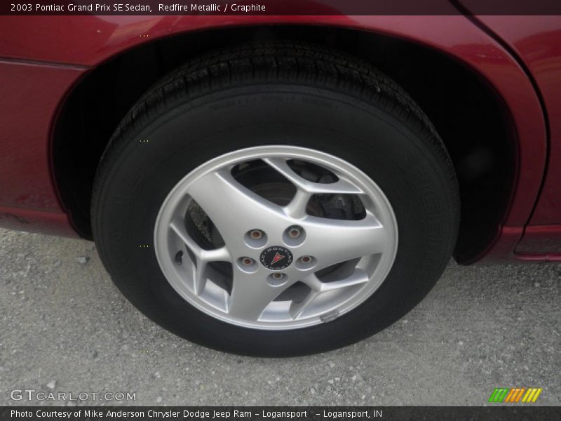 Redfire Metallic / Graphite 2003 Pontiac Grand Prix SE Sedan