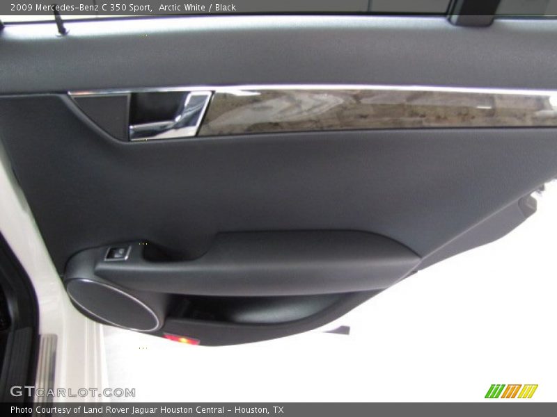 Arctic White / Black 2009 Mercedes-Benz C 350 Sport