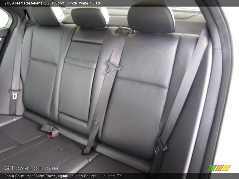 Arctic White / Black 2009 Mercedes-Benz C 350 Sport