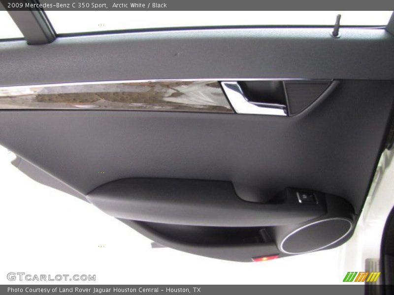 Arctic White / Black 2009 Mercedes-Benz C 350 Sport