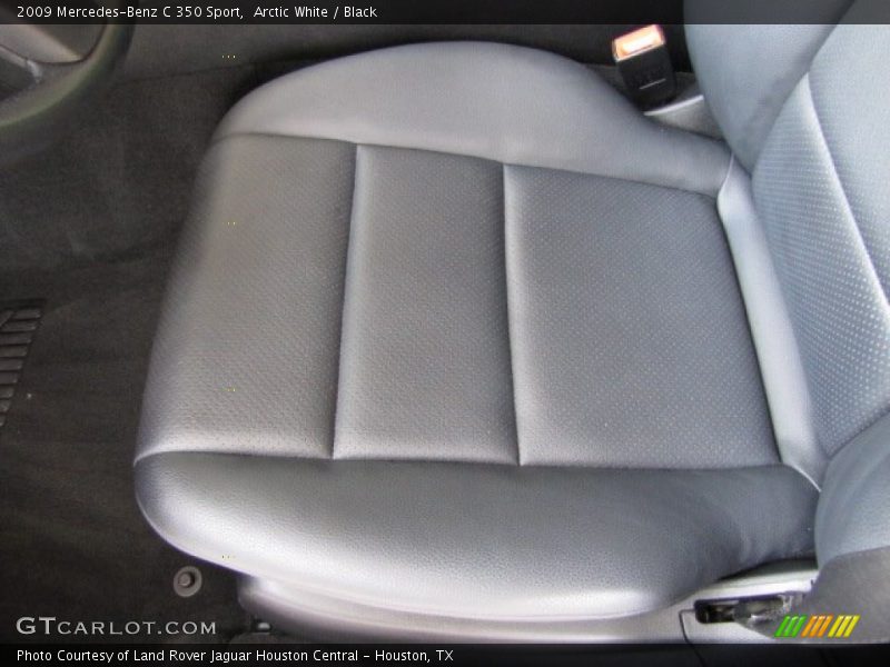 Arctic White / Black 2009 Mercedes-Benz C 350 Sport