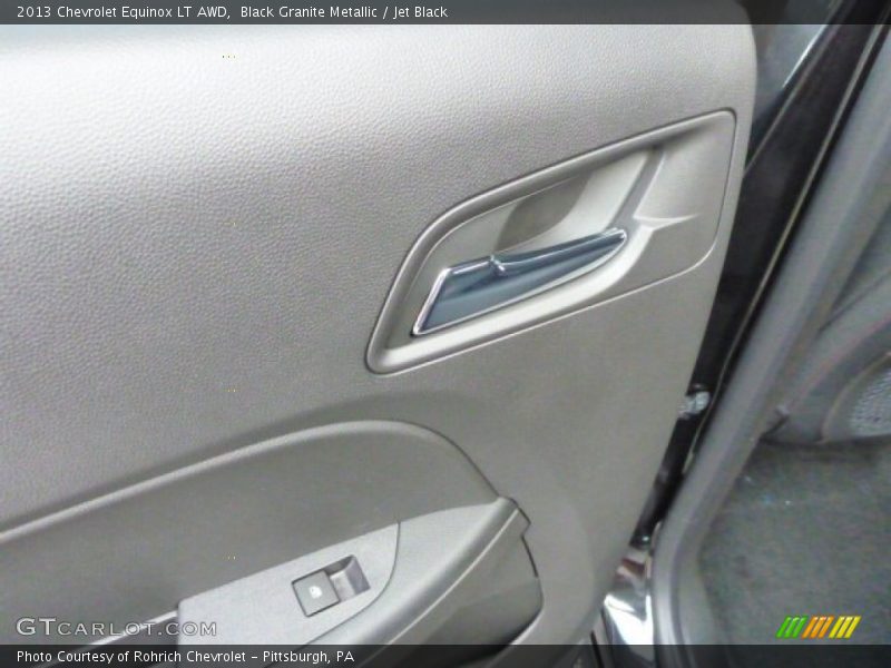 Black Granite Metallic / Jet Black 2013 Chevrolet Equinox LT AWD