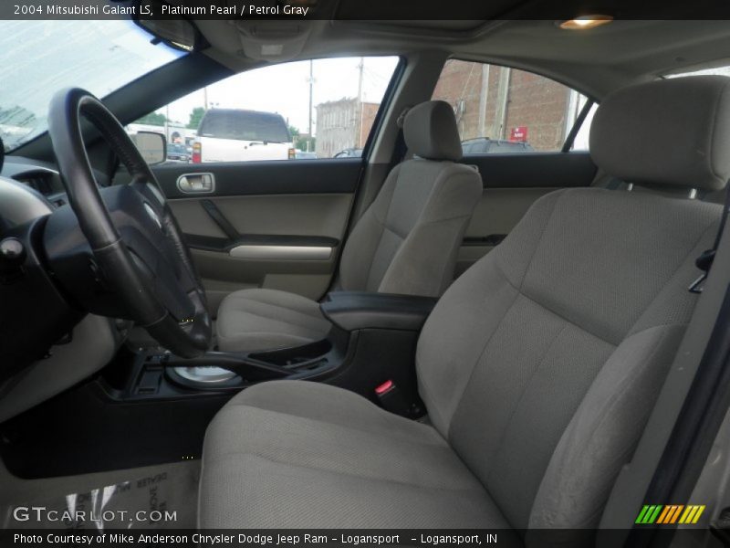 Platinum Pearl / Petrol Gray 2004 Mitsubishi Galant LS
