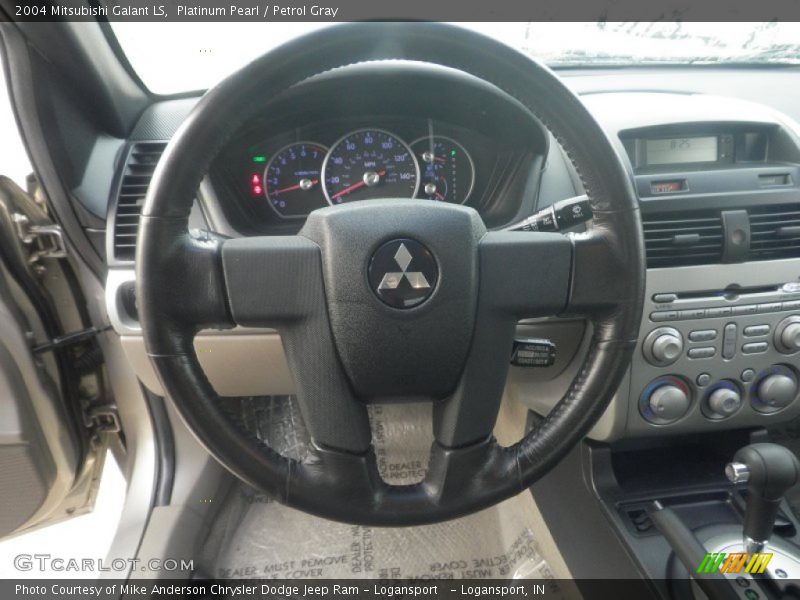 Platinum Pearl / Petrol Gray 2004 Mitsubishi Galant LS