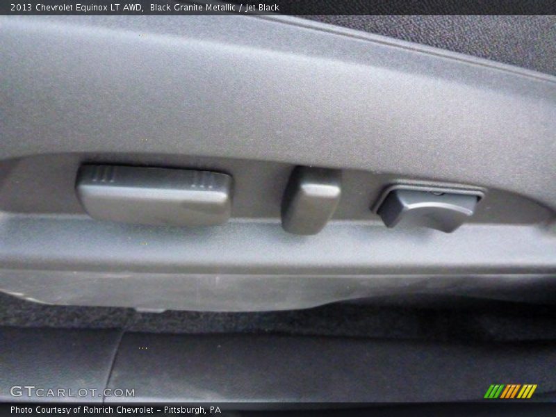 Black Granite Metallic / Jet Black 2013 Chevrolet Equinox LT AWD