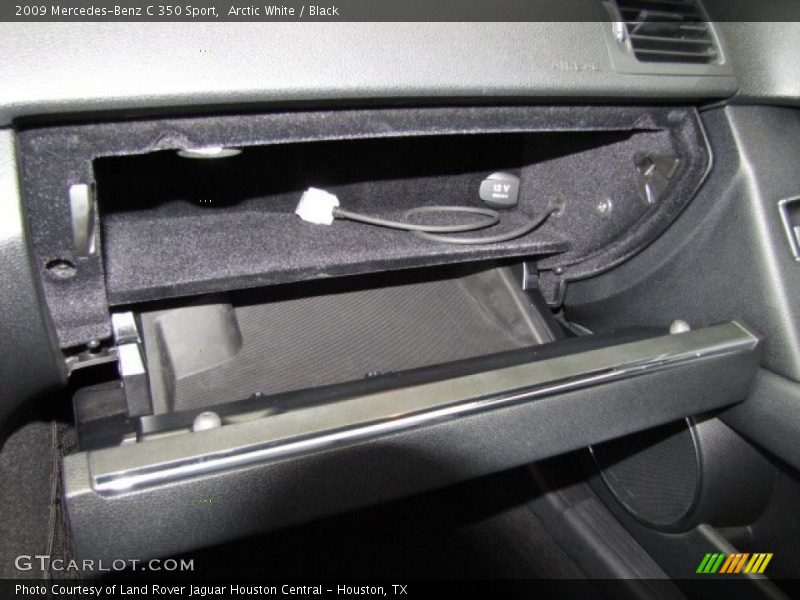 Arctic White / Black 2009 Mercedes-Benz C 350 Sport