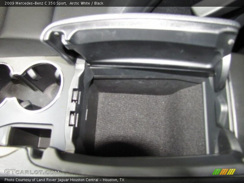 Arctic White / Black 2009 Mercedes-Benz C 350 Sport