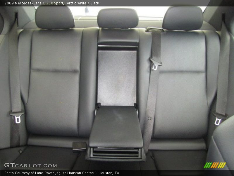 Arctic White / Black 2009 Mercedes-Benz C 350 Sport