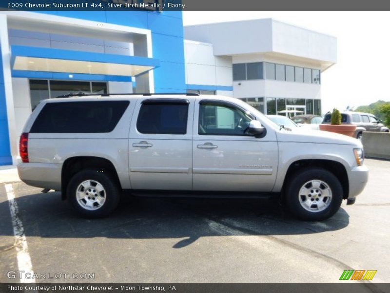 Silver Birch Metallic / Ebony 2009 Chevrolet Suburban LT 4x4