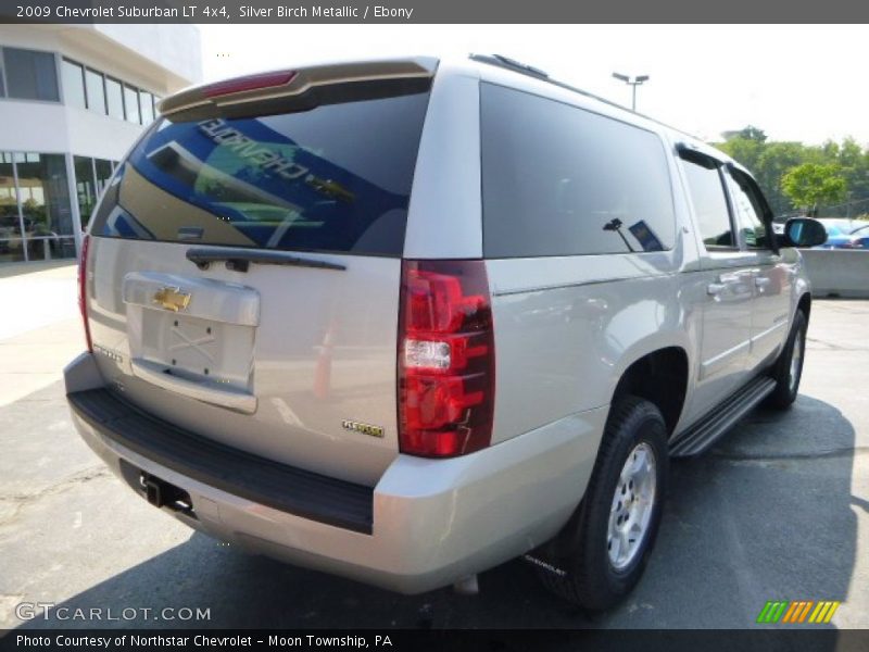 Silver Birch Metallic / Ebony 2009 Chevrolet Suburban LT 4x4