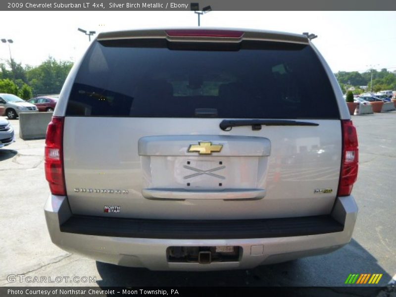 Silver Birch Metallic / Ebony 2009 Chevrolet Suburban LT 4x4
