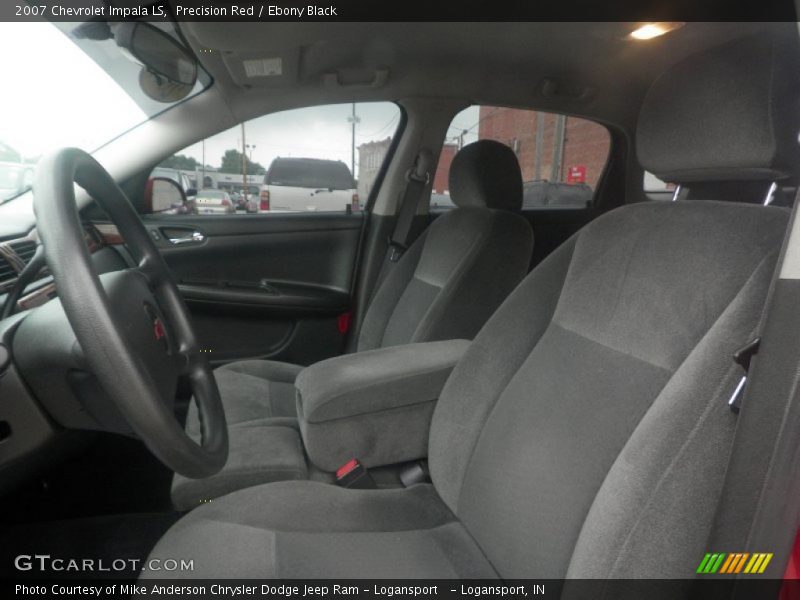 Precision Red / Ebony Black 2007 Chevrolet Impala LS