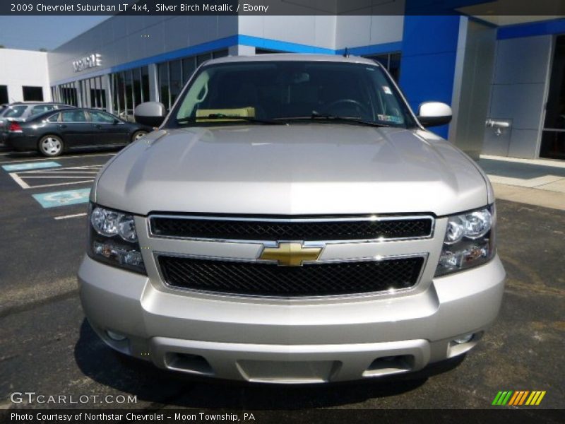 Silver Birch Metallic / Ebony 2009 Chevrolet Suburban LT 4x4