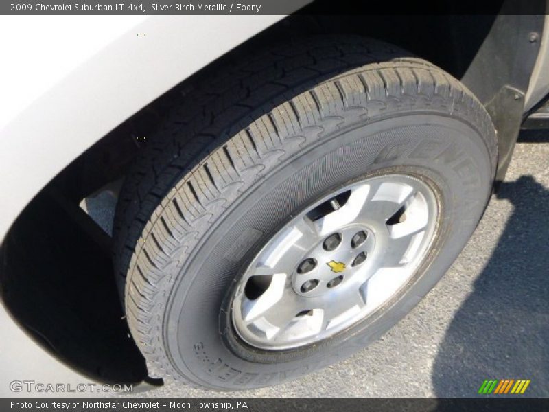Silver Birch Metallic / Ebony 2009 Chevrolet Suburban LT 4x4