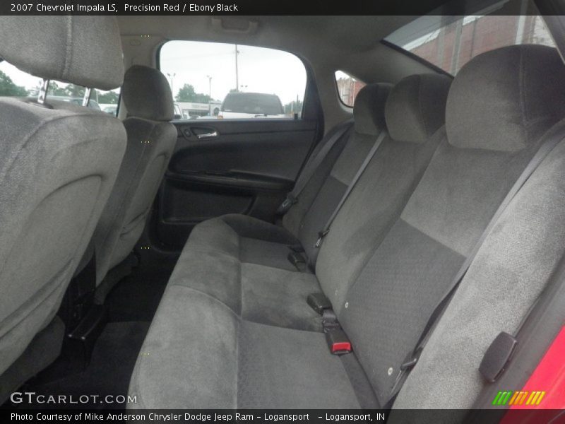 Precision Red / Ebony Black 2007 Chevrolet Impala LS