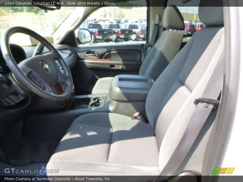 Silver Birch Metallic / Ebony 2009 Chevrolet Suburban LT 4x4