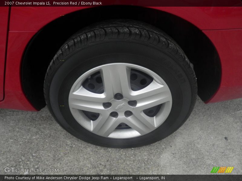 Precision Red / Ebony Black 2007 Chevrolet Impala LS