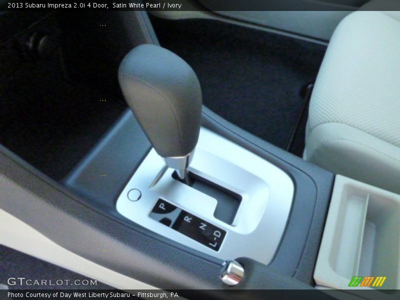 Satin White Pearl / Ivory 2013 Subaru Impreza 2.0i 4 Door