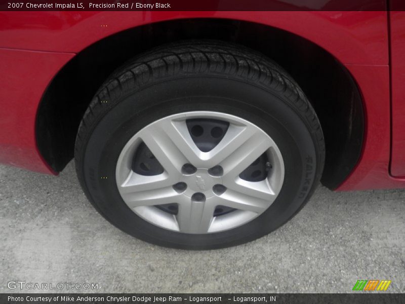 Precision Red / Ebony Black 2007 Chevrolet Impala LS