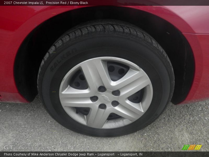 Precision Red / Ebony Black 2007 Chevrolet Impala LS