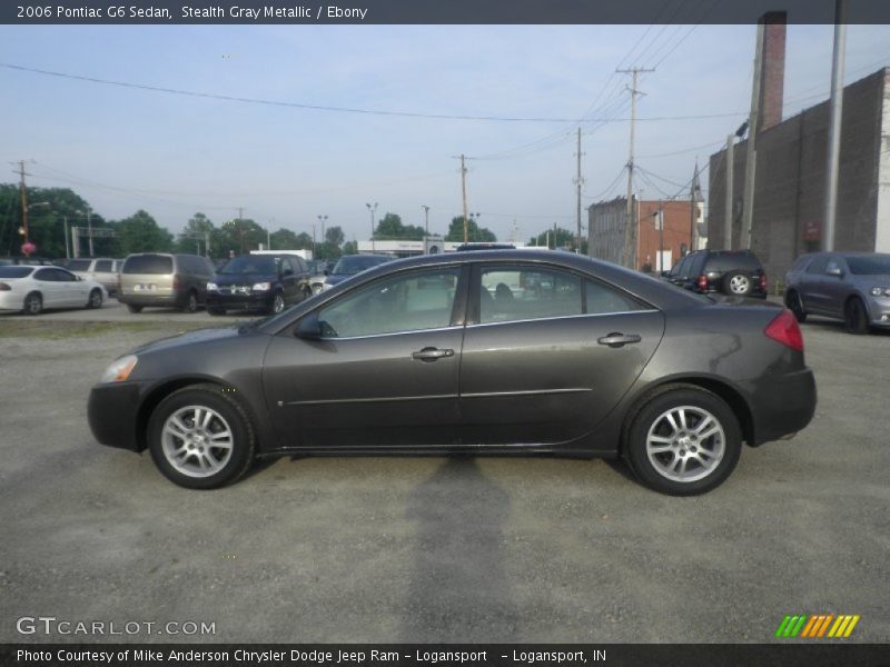 Stealth Gray Metallic / Ebony 2006 Pontiac G6 Sedan