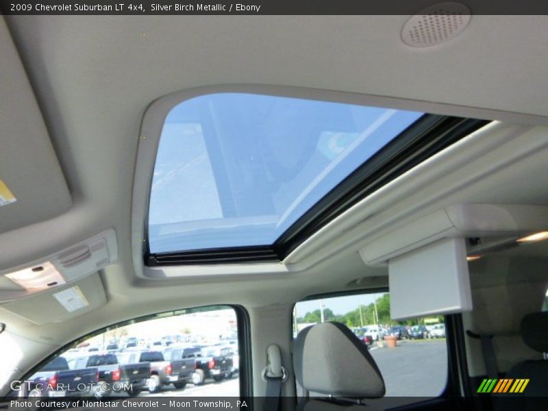 Silver Birch Metallic / Ebony 2009 Chevrolet Suburban LT 4x4